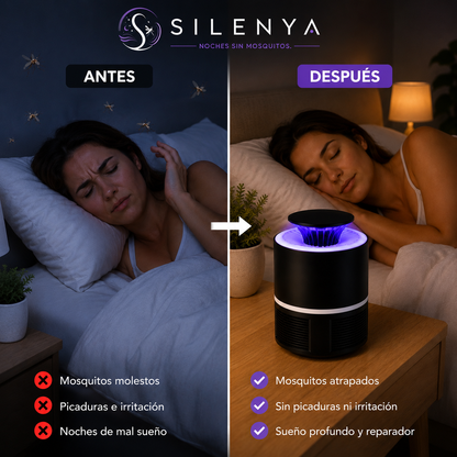 Lámpara Antimosquitos por succión Silenya™
